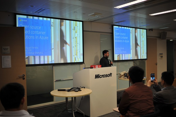 Jose Miguel Parrella from Microsoft discusses Docker, open source, and Azure