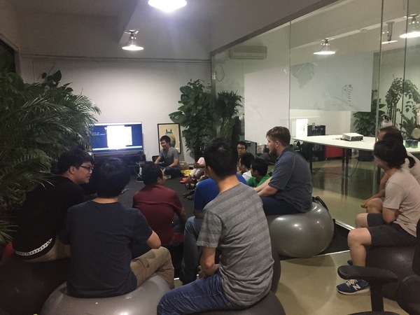 Javascript meetup, August 2014, tech talk